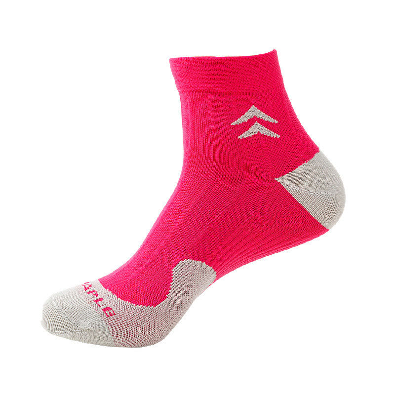 Plus Size Arch Support Ankle Compression Socks(7 Pairs) - Red - EU40-46(US7-12) - image 6