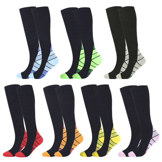 Cycling Knee High Compression Socks(4 Pairs) - image 0