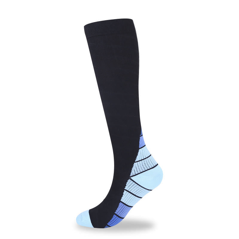 Cycling Knee High Compression Socks(4 Pairs)