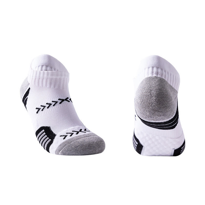 Plus Size Thickened Ankle Compression Socks(5 Pairs) - White - EU38-44(US5-10) - image 2