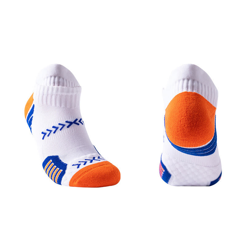 Plus Size Thickened Ankle Compression Socks(5 Pairs) - Blue - EU38-44(US5-10) - image 4