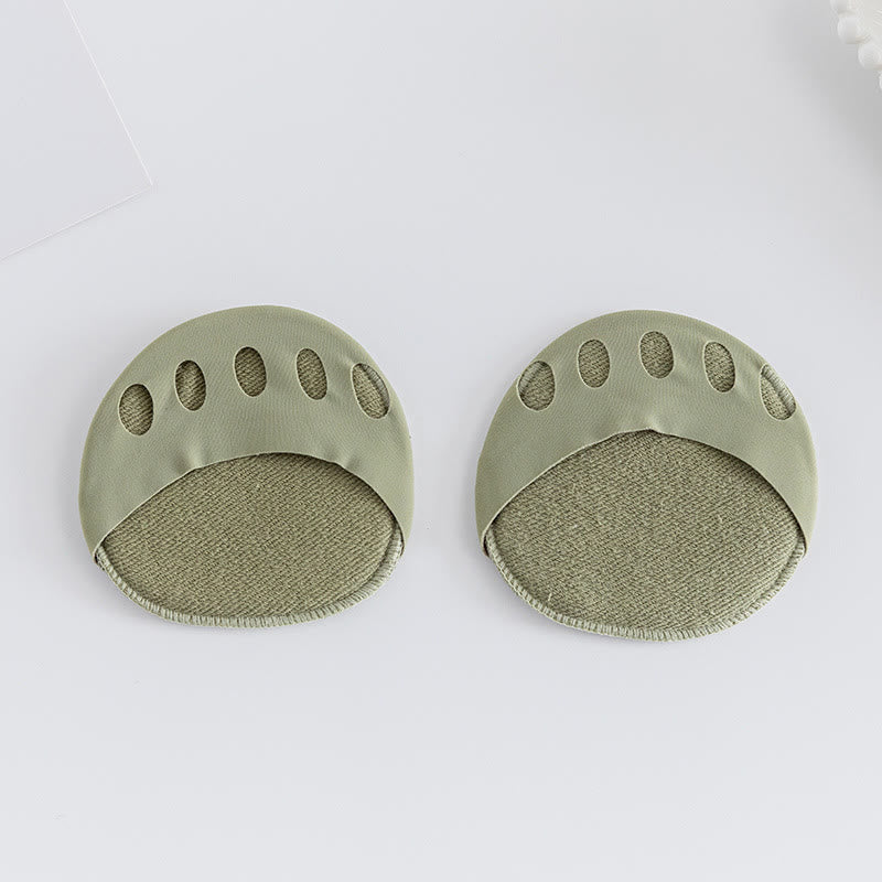 Plus Size Foot Toe Pads(6 Pairs) - Green - EU37-40(US4-7) - image 8