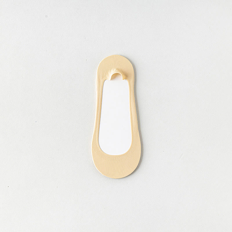 Padded No Show Socks(6 Pairs) - Nude - EU37-40(US4-7) - image 12