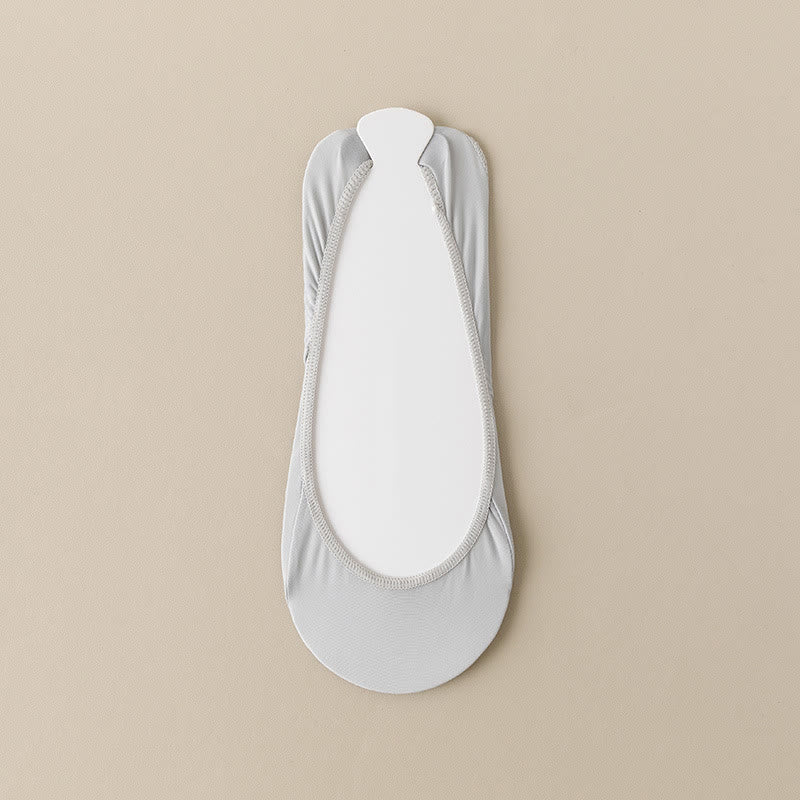 Padded Half No Show Socks(8 Pairs) - Grey - EU37-40(US4-7) - image 10