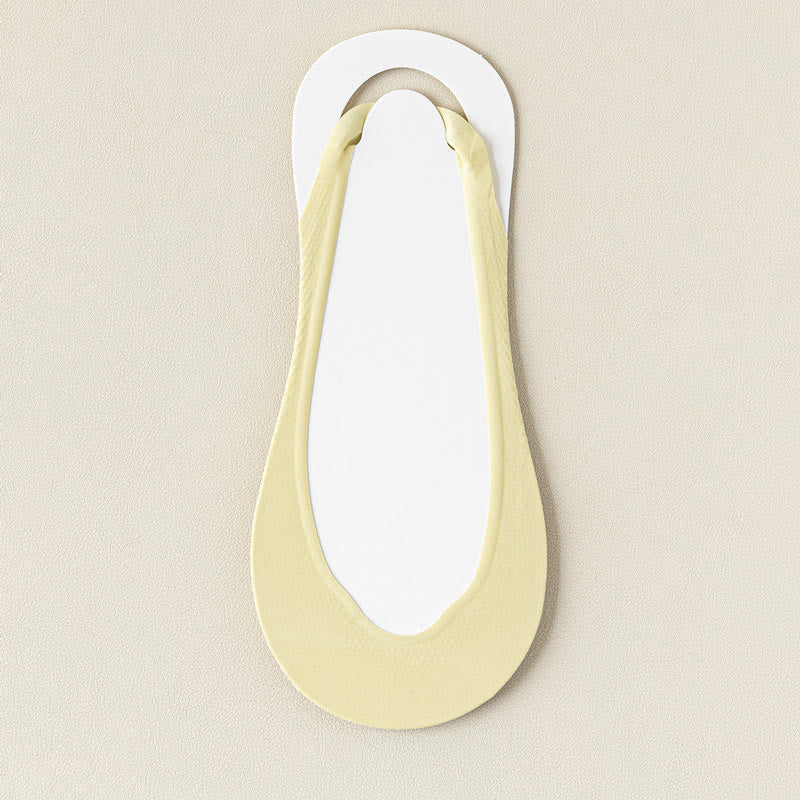 Summer Padded Half No Show Socks(6 Pairs) - Light Green - EU37-40(US4-7) - image 11