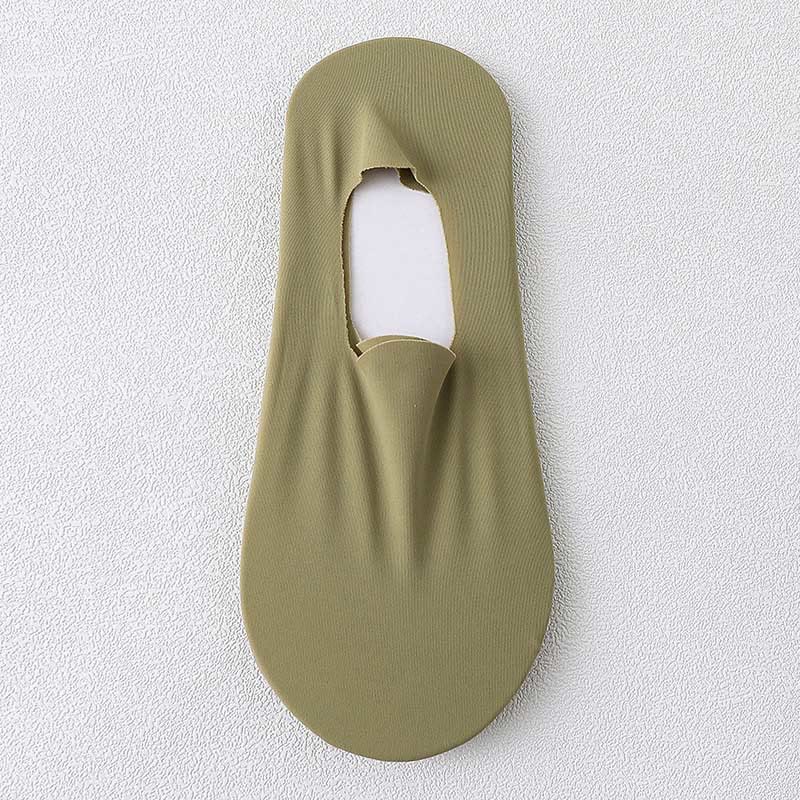 Invisible No Show Socks(5 Pairs) - Army Green - EU37-40(US4-7) - image 14