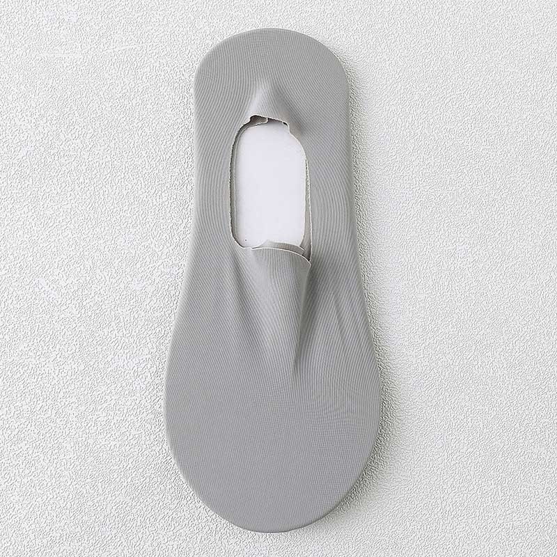 Invisible No Show Socks(5 Pairs) - Light Gray - EU37-40(US4-7) - image 16
