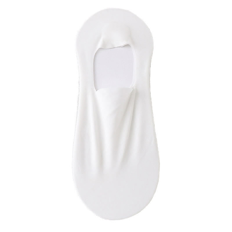 Supper Soft No Show Socks(5 Pairs) - White - EU39-46(US6-12) - image 11