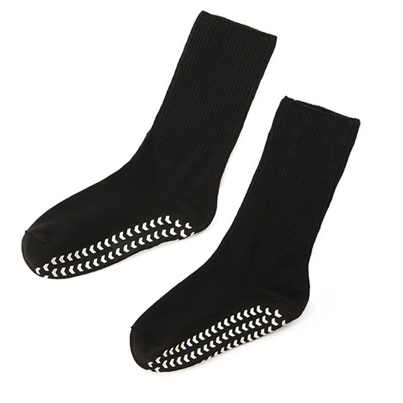 Plus Size Anti Slip Knee High Diabetic Socks(2 Pairs) - image 8
