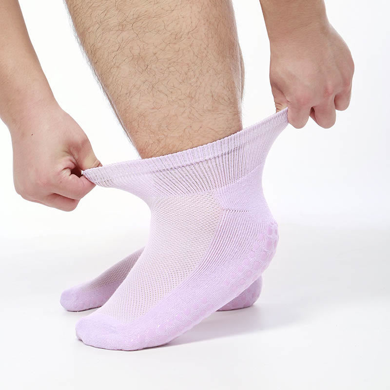 Plus Size Stretchy Ankle Diabetic Socks(2 Pairs) - Purple - EU40-45(US7-11) - image 3