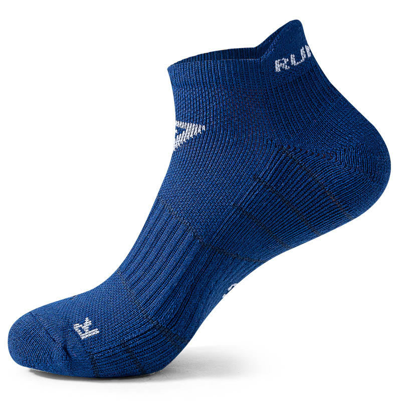 Plus Size Non Slip Soft Ankle Compression Socks(4 Pairs) - Navy Blue - EU40-45(US7-11) - image 10