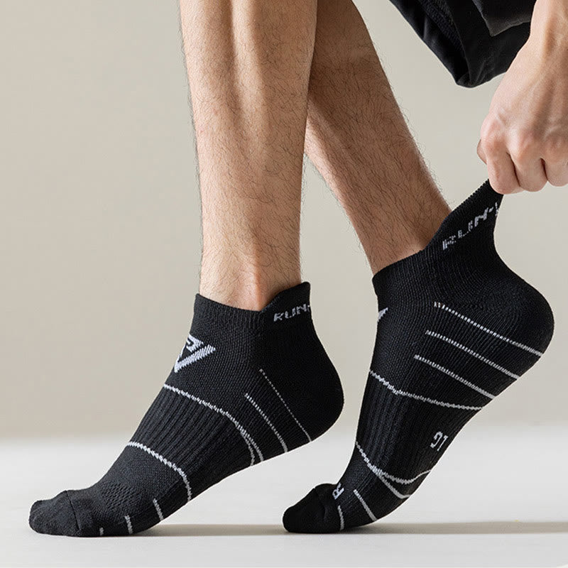 Plus Size Non Slip Soft Ankle Compression Socks(4 Pairs) - image 1
