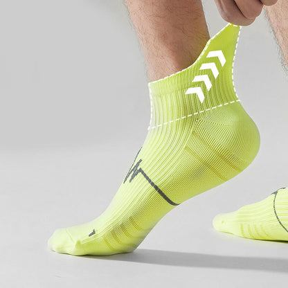 Plus Size Electrocardiogram Ankle Compression Socks(6 Pairs)