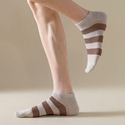 Wide Stripes Ankle Socks(10 Pairs) - image 5