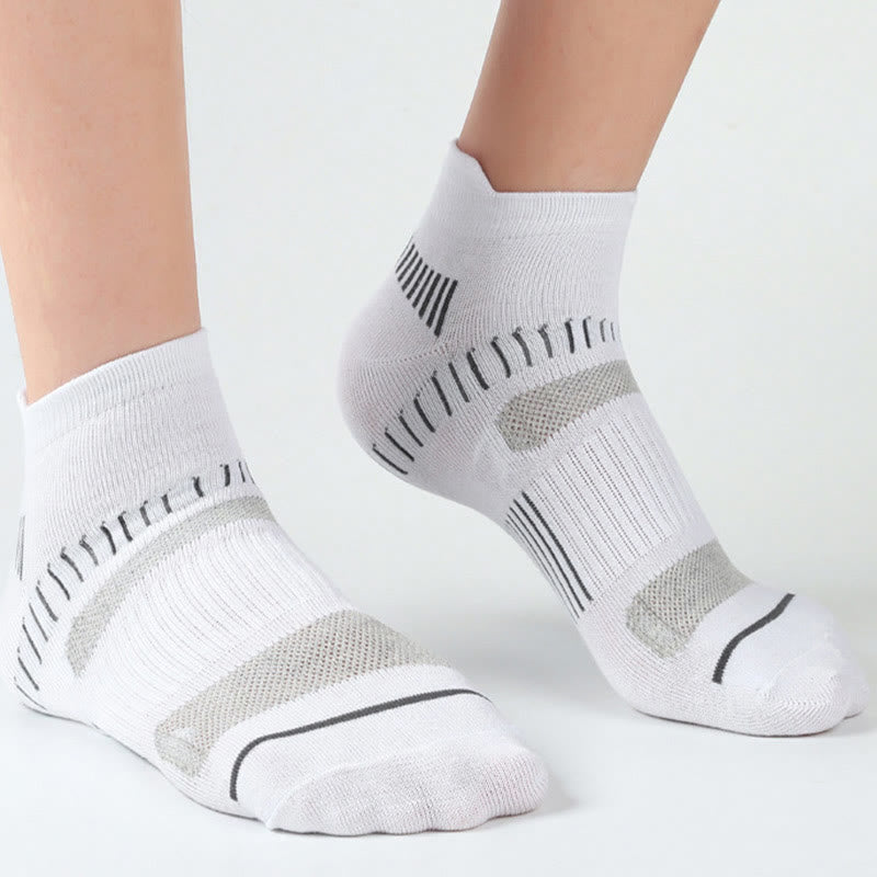 Plus Size Classic Color Ankle Compression Socks(5 Pairs)