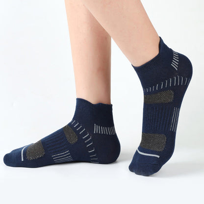 Plus Size Classic Color Ankle Compression Socks(5 Pairs)