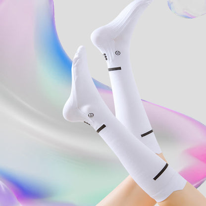 Plus Size Quick Drying Compression Socks(4 Pairs) - image 1