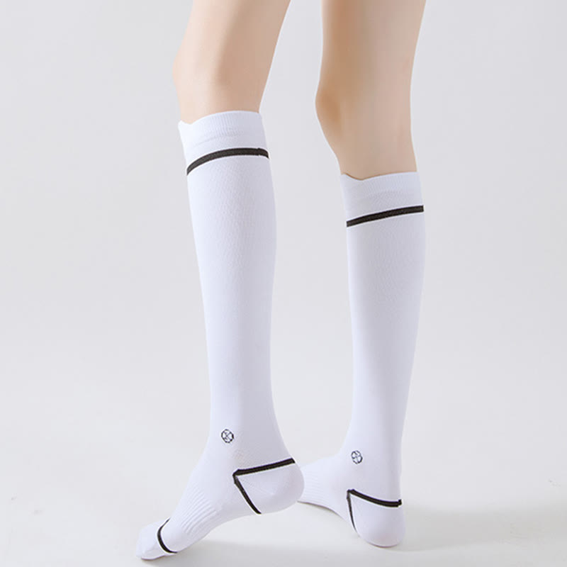 Plus Size Running Compression Socks(4 Pairs) - image 2