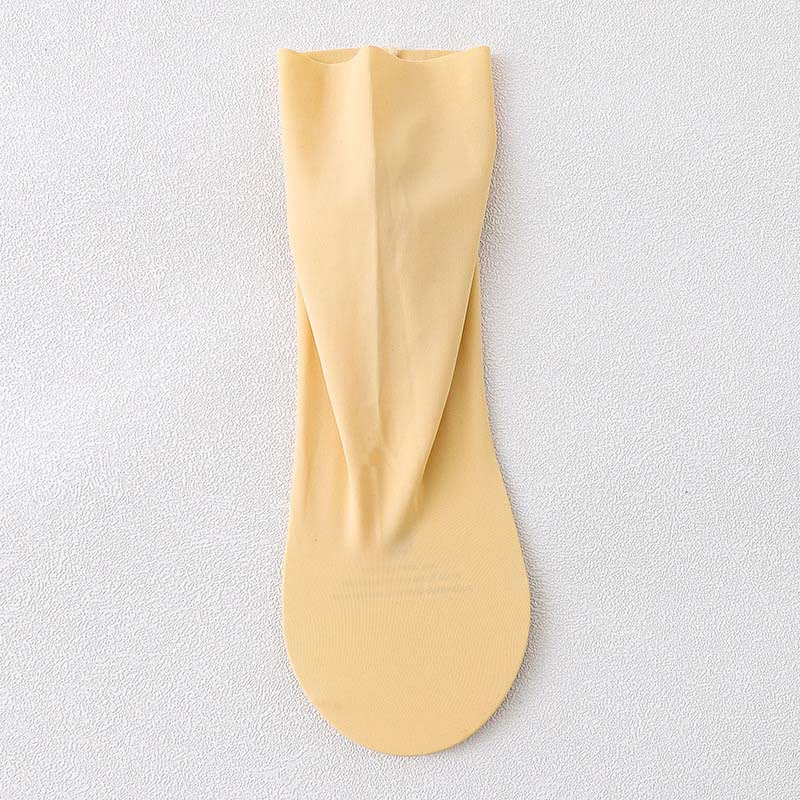 Ice Silk Quarter Socks(8 Pairs) - Nude - EU37-40(US4-7) - image 12