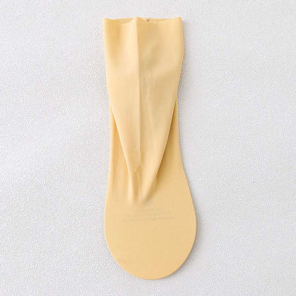Ice Silk Quarter Socks(8 Pairs) - Nude - EU37-40(US4-7) - image 12