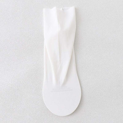 Ice Silk Quarter Socks(8 Pairs) - White - EU37-40(US4-7) - image 14