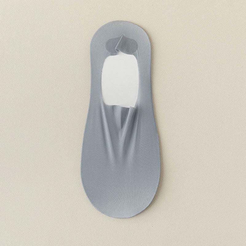 Ice Silk No Show Socks(7 Pairs) - Blue - EU39-46(US6-12) - image 13