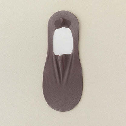 Ice Silk No Show Socks(7 Pairs) - Dark Grey - EU39-46(US6-12) - image 16