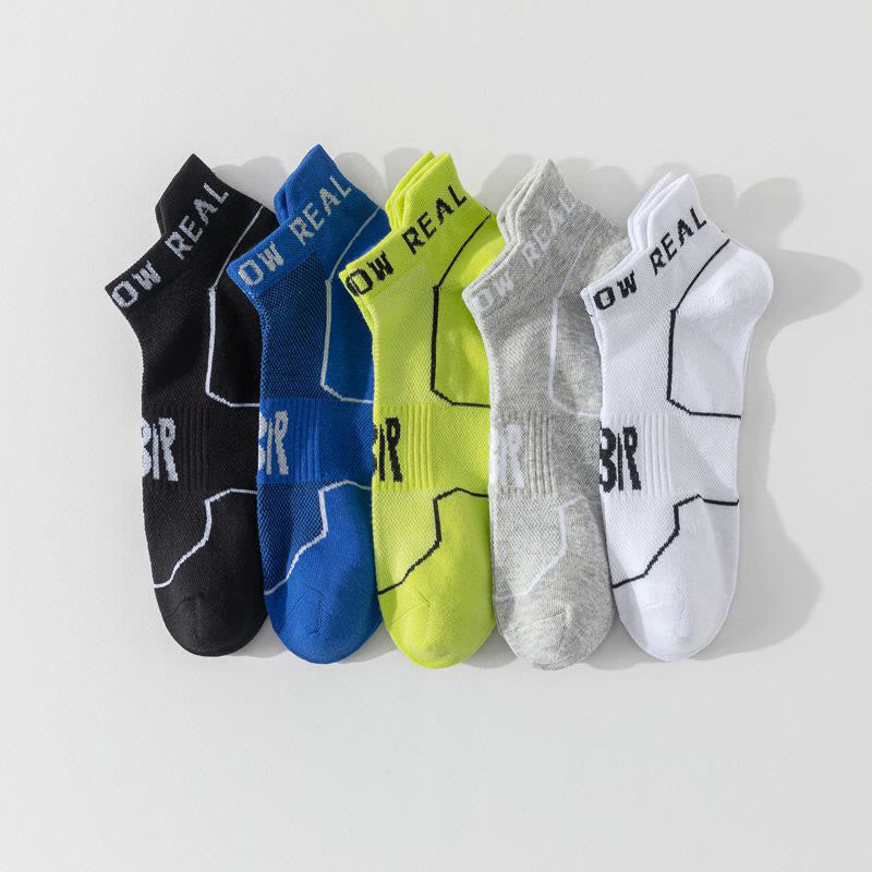 Plus Size Summer Sport Ankle Compression Socks(5 Pairs) - image 2