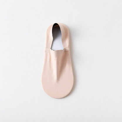 Breathable Soft No Show Socks(5 Pairs) - Khaki - EU37-40(US4-7) - image 11