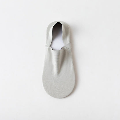 Breathable Soft No Show Socks(5 Pairs) - Light Gray - EU37-40(US4-7) - image 6