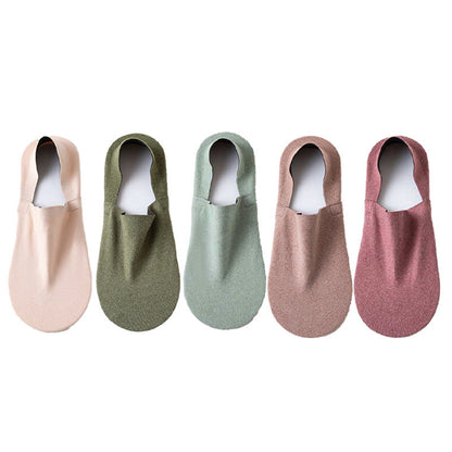 Breathable Soft No Show Socks(5 Pairs) - Multicolor B(5 Pairs) - EU37-40(US4-7) - image 15
