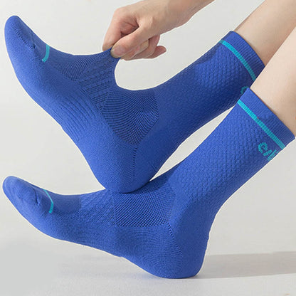 Plus Size Sport Quarter Compression Socks(7 Pairs) - image 3