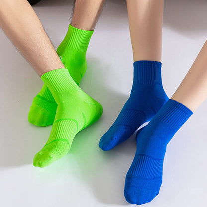 Plus Size Fashion Quarter Compression Socks(4 Pairs) - image 4