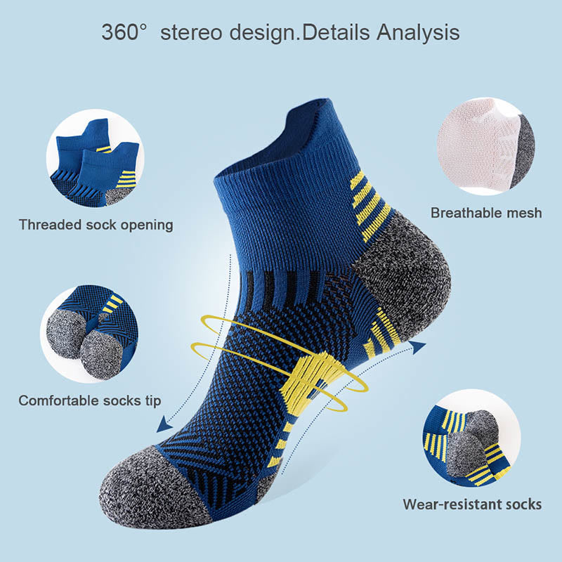 Plus Size Hiking Ankle Compression Socks(6 Pairs) - image 5