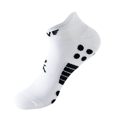 Plus Size Dot Ankle Compression Socks(6 Pairs) - White - EU40-44(US7-10) - image 11