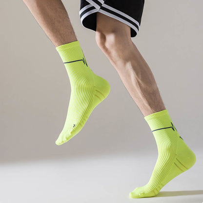 Plus Size Training Quarter Compression Socks(6 Pairs) - image 3