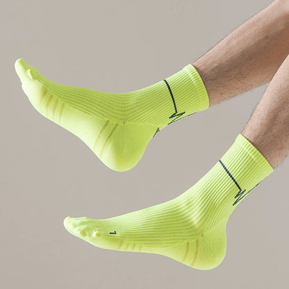 Plus Size Training Quarter Compression Socks(6 Pairs) - image 9