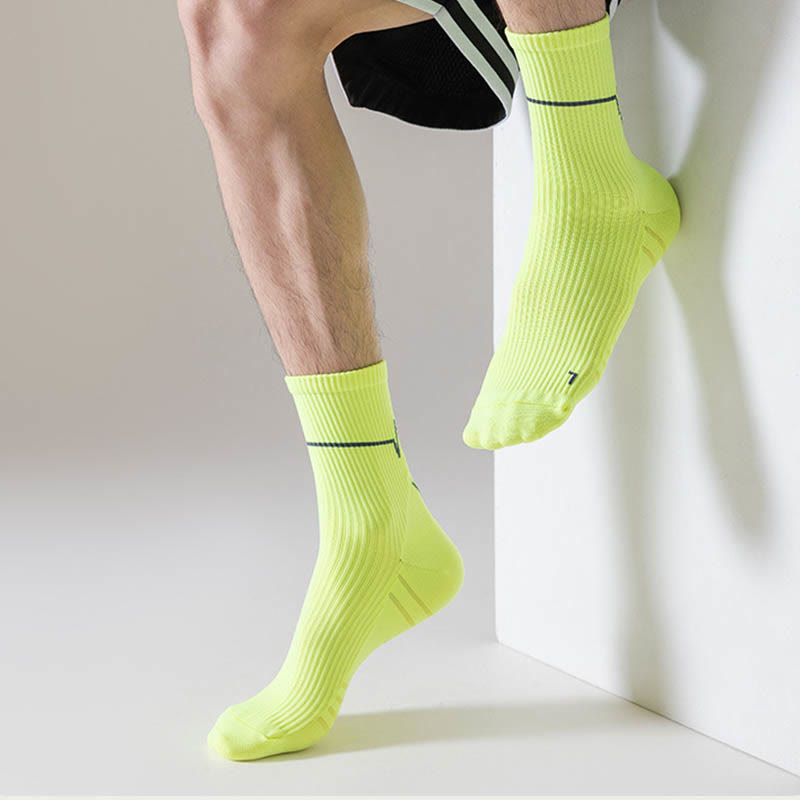Plus Size Training Quarter Compression Socks(6 Pairs) - image 6