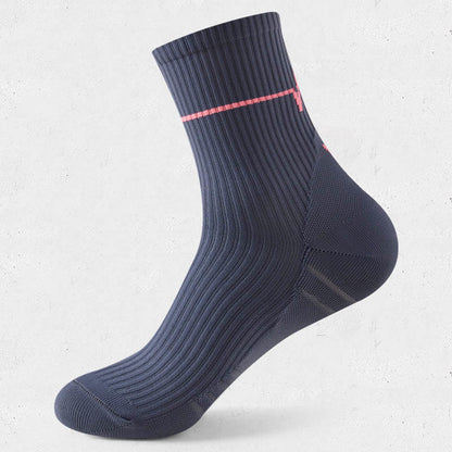 Plus Size Training Quarter Compression Socks(6 Pairs) - Grey - EU39-44(US6-10) - image 12