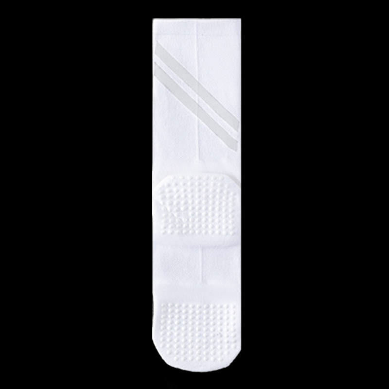 Plus Size Reflective Quarter Compression Socks(3 Pairs) - White - EU37-44(US4-10) - image 5