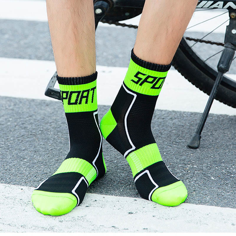 Plus Size New Sport Quarter Compression Socks(5 Pairs) - image 3