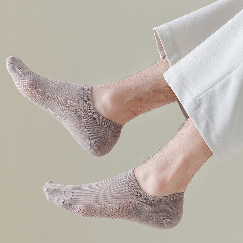 Cotton Breathable No Show Socks(6 Pairs) - image 6