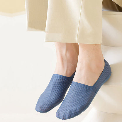 Waffle No Show Socks(7 Pairs) - image 4