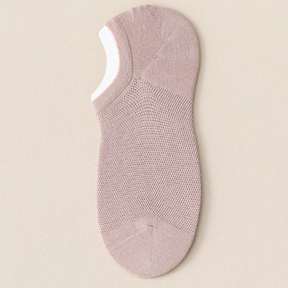 Sweat Wicking No Show Socks(7 Pairs) - Khaki - EU38-44(US5-10) - image 10