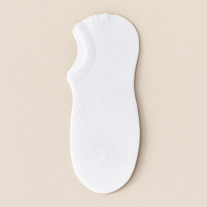 Sweat Wicking No Show Socks(7 Pairs) - White - EU38-44(US5-10) - image 7