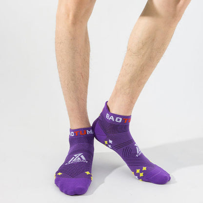 Plus Size Antimicrobial Ankle Compression Socks(6 Pairs) - image 7