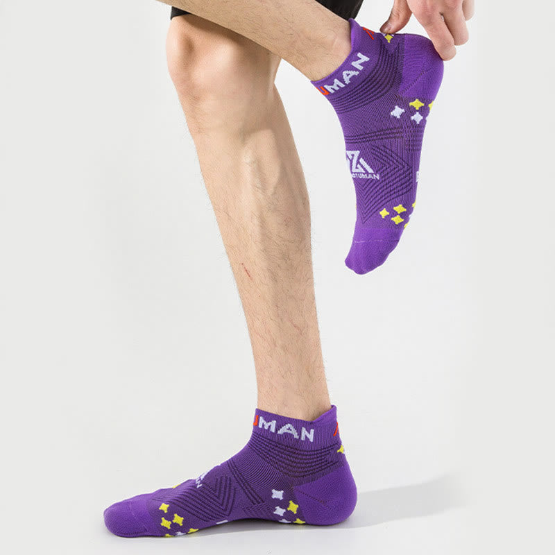 Plus Size Antimicrobial Ankle Compression Socks(6 Pairs) - image 6
