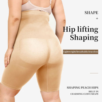 Plus Size High Waist Compression Shorts - image 8