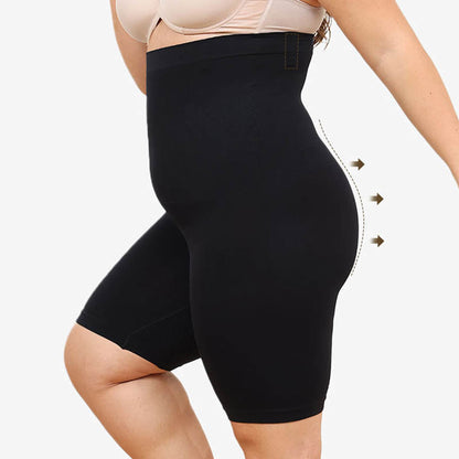 Plus Size High Waist Compression Shorts - image 6