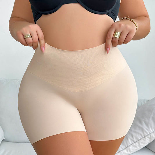 Plus Size  Waisted Sculpting Compression Shorts - image 0